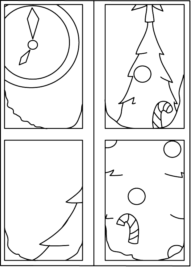 Coloring page: Christmas Tree (Objects) #167685 - Free Printable Coloring Pages