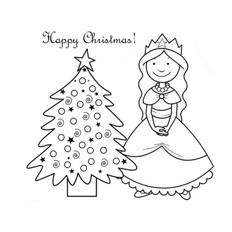 Coloring page: Christmas Tree (Objects) #167758 - Free Printable Coloring Pages