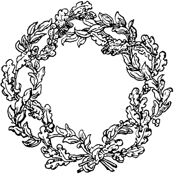 Coloring page: Christmas Wreath (Objects) #169388 - Free Printable Coloring Pages