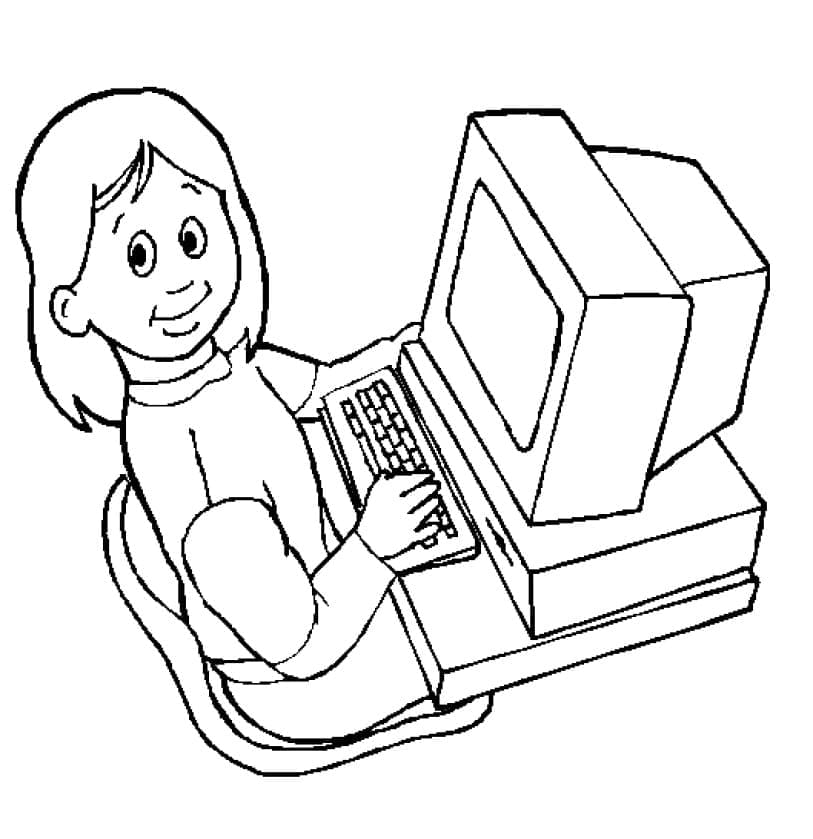 Free printable Computer coloring page #179607 from Objects collection