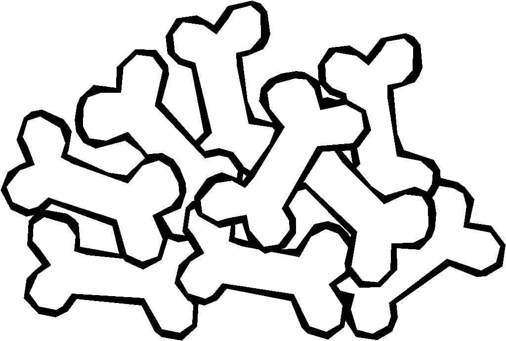 Free printable Dog Bone coloring page #189694 from Objects collection Free printable Dog Bone coloring page #189694 from Objects collection