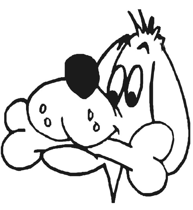 Free printable Dog Bone coloring page #189696 from Objects collection Free printable Dog Bone coloring page #189696 from Objects collection