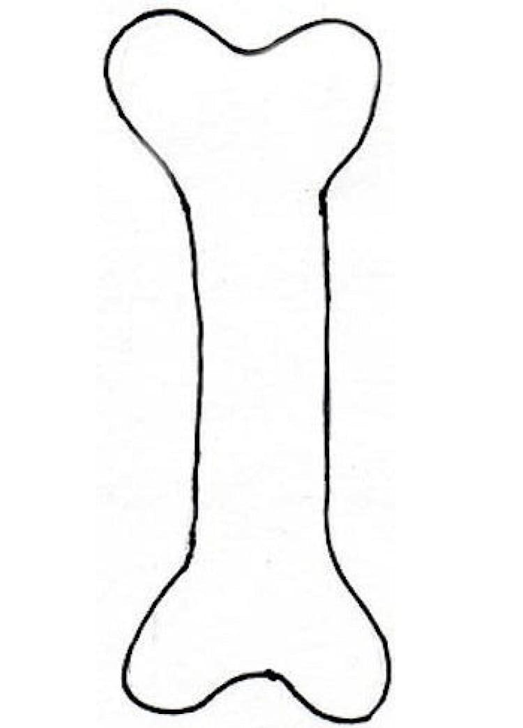 Free printable Dog Bone coloring page #189700 from Objects collection Free printable Dog Bone coloring page #189700 from Objects collection