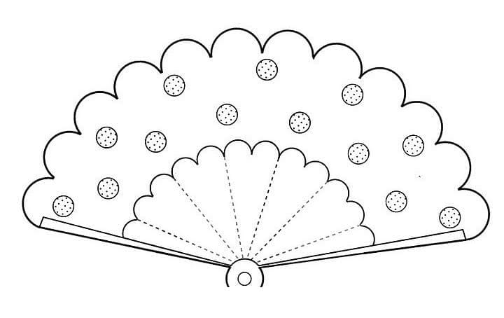 Free printable Fans coloring page #191022 from Objects collection