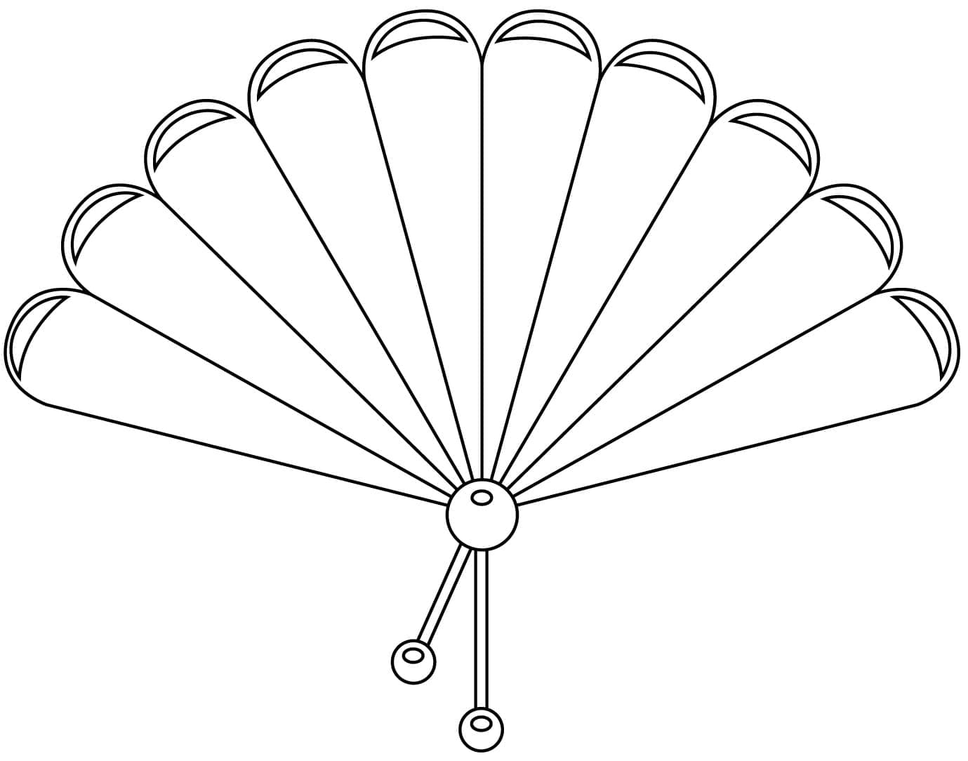 Free printable Fans coloring page #191035 from Objects collection Free printable Fans coloring page #191035 from Objects collection