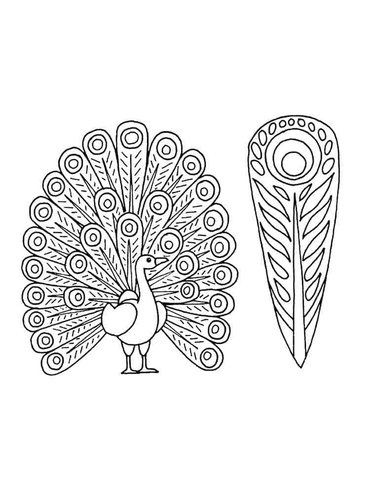 Free printable Feather coloring page #212618 from Objects collection