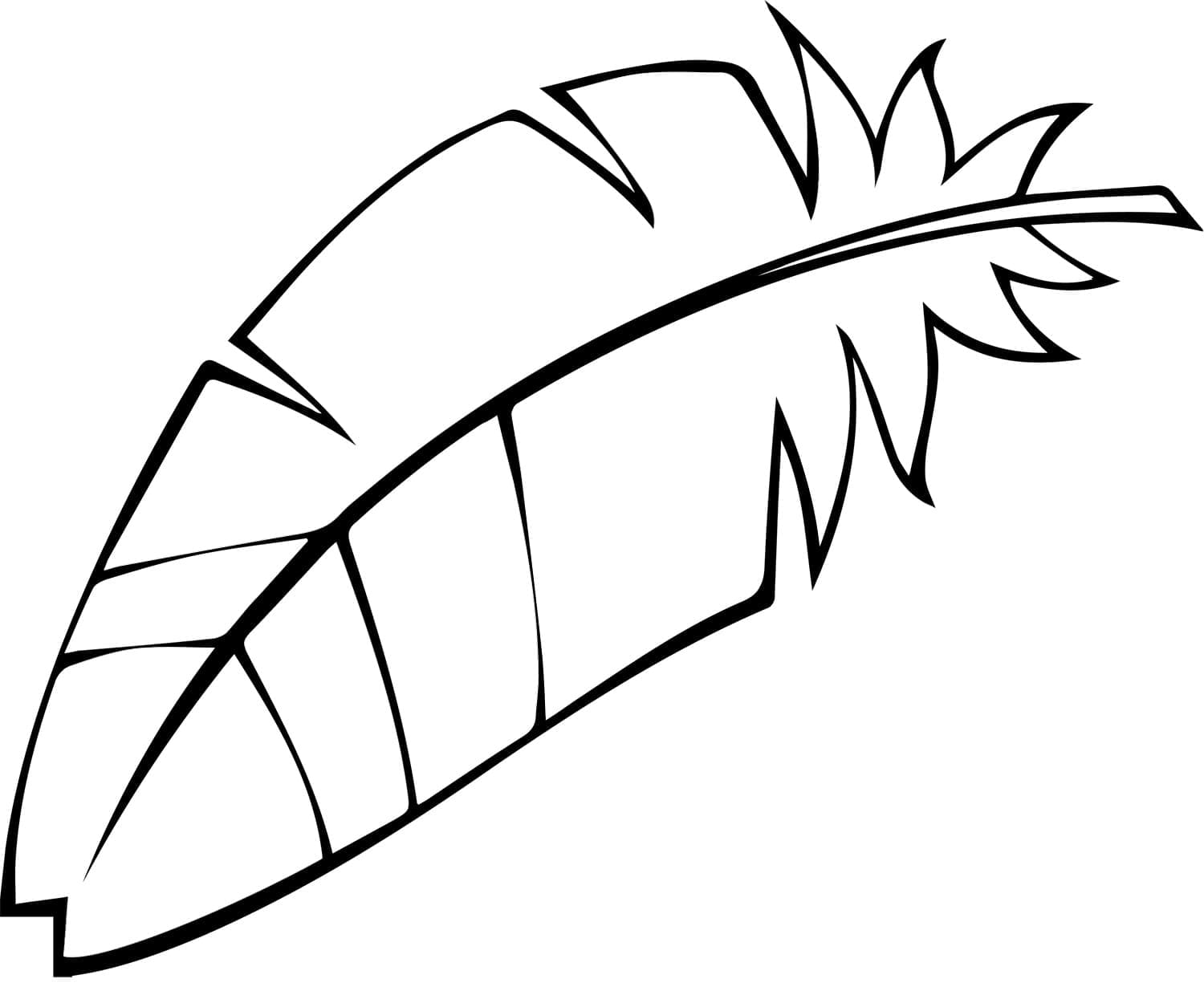 Free printable Feather coloring page #212634 from Objects collection