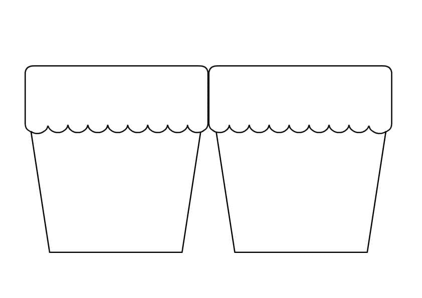 Free printable Flower Pot coloring page #221280 from Objects collection