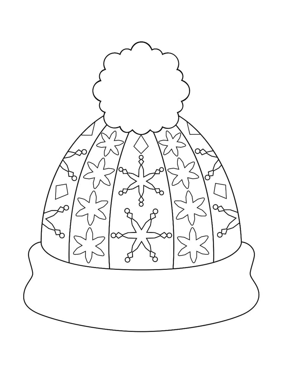 Free printable Hat coloring page #216159 from Objects collection