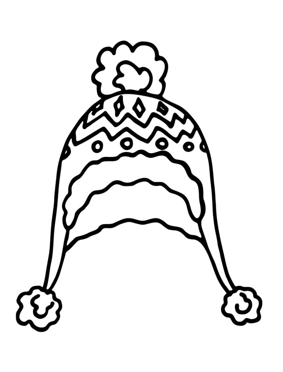 Free printable Hat coloring page #216164 from Objects collection