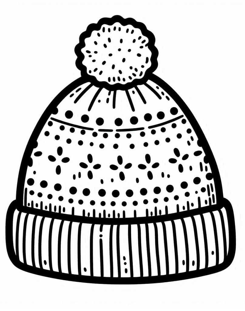Free printable Hat coloring page #216174 from Objects collection