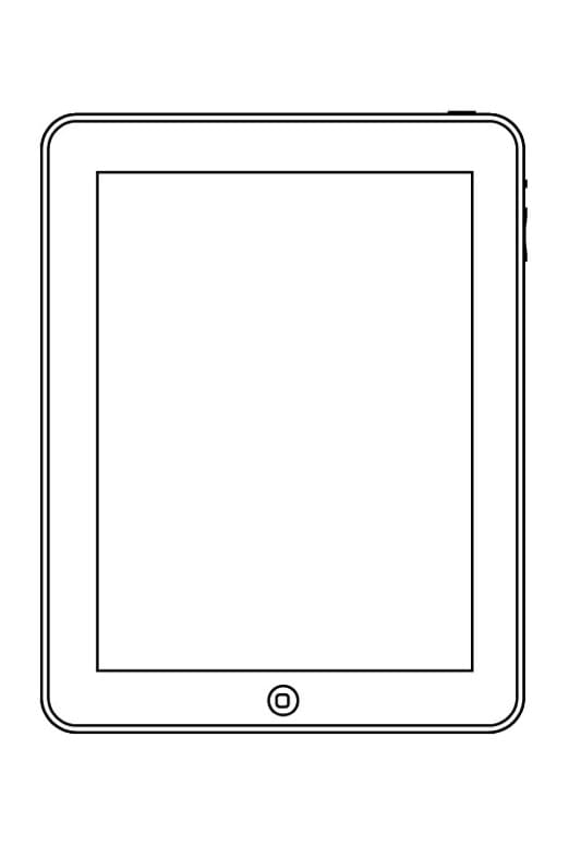 Free printable iPhone and iPad coloring page #191793 from Objects collection