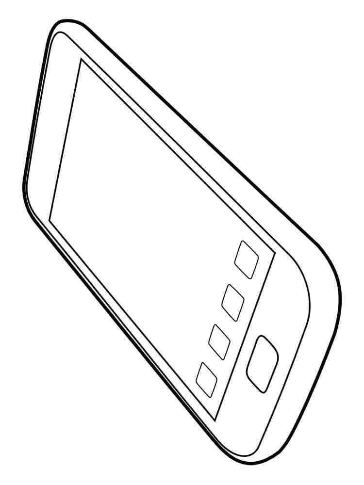 Free printable iPhone and iPad coloring page #191804 from Objects collection