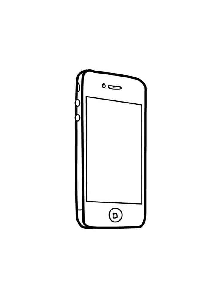 Free printable iPhone and iPad coloring page #191809 from Objects collection