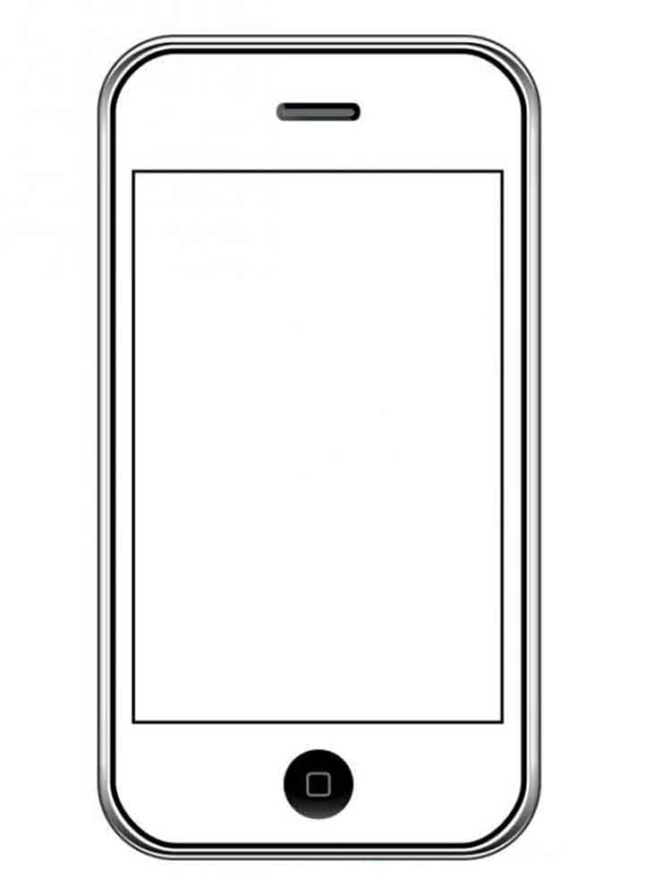 Free printable iPhone and iPad coloring page #191810 from Objects collection