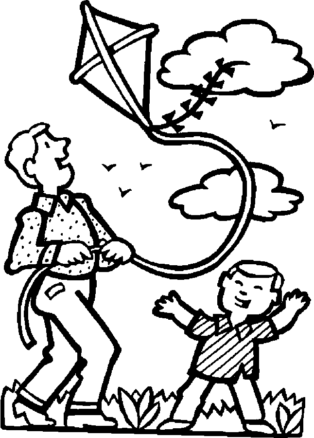 Coloring page: Kite (Objects) #168329 - Free Printable Coloring Pages