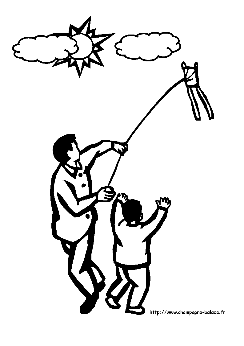 Coloring page: Kite (Objects) #168372 - Free Printable Coloring Pages