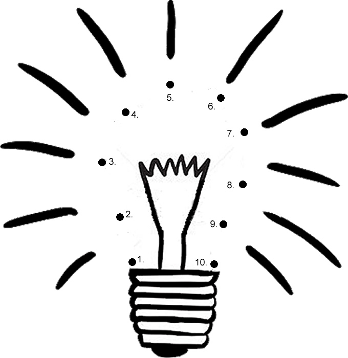 Coloring page: Light bulb (Objects) #119430 - Free Printable Coloring Pages