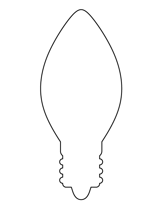Coloring page: Light bulb (Objects) #119456 - Free Printable Coloring Pages