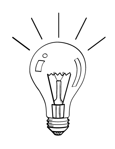 Coloring page: Light bulb (Objects) #119500 - Free Printable Coloring Pages
