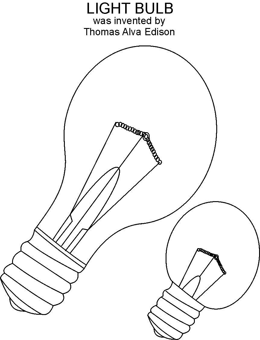 Coloring page: Light bulb (Objects) #119526 - Free Printable Coloring Pages