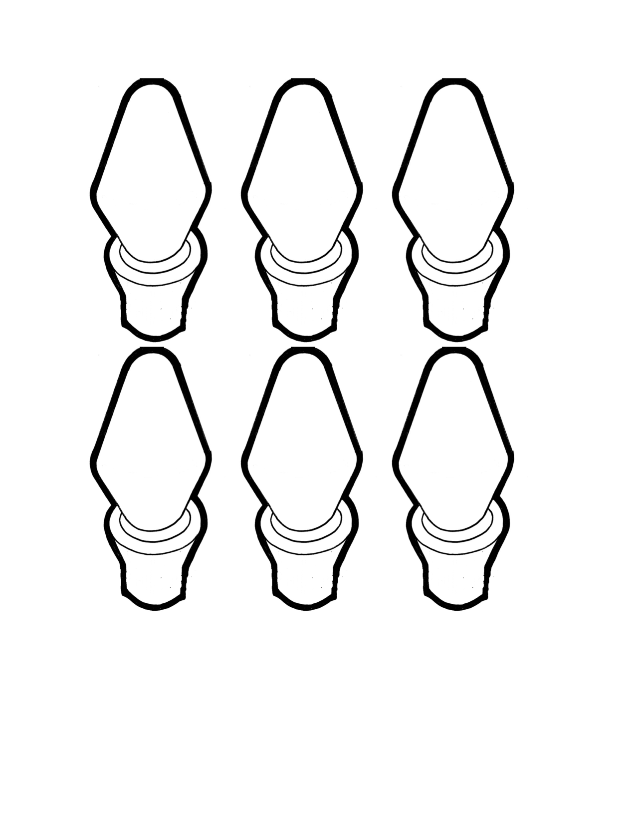 Coloring page: Light bulb (Objects) #119536 - Free Printable Coloring Pages