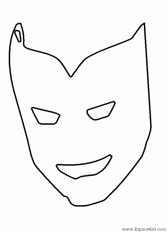 Coloring page: Mask (Objects) #120535 - Free Printable Coloring Pages