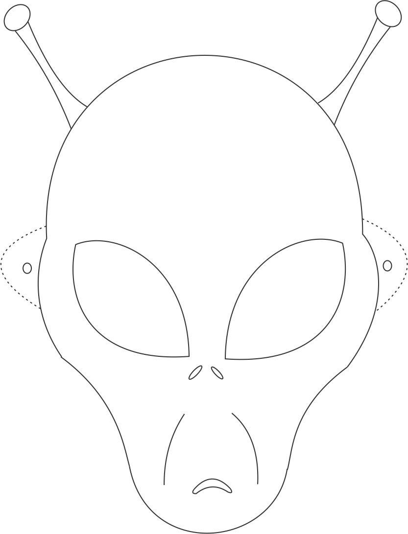 Coloring page: Mask (Objects) #120551 - Free Printable Coloring Pages