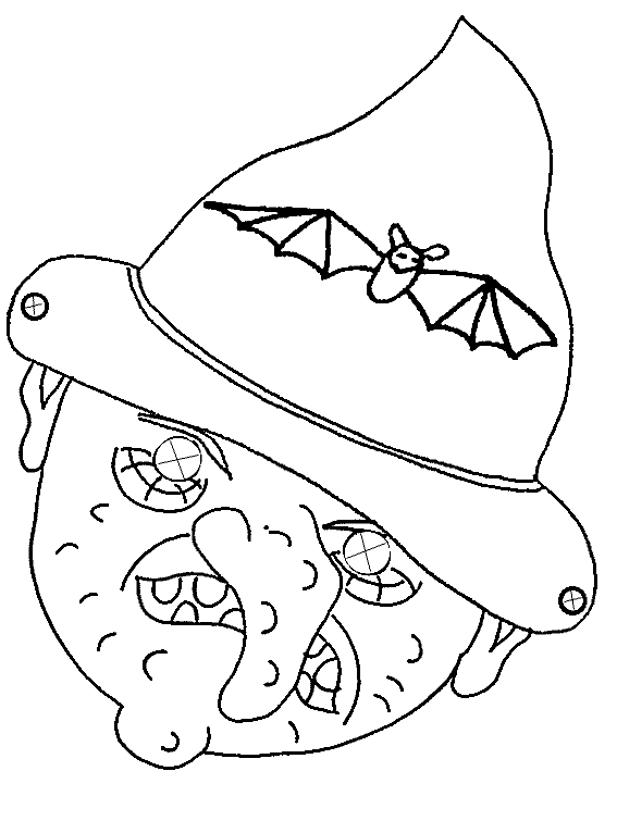 Coloring page: Mask (Objects) #120559 - Free Printable Coloring Pages