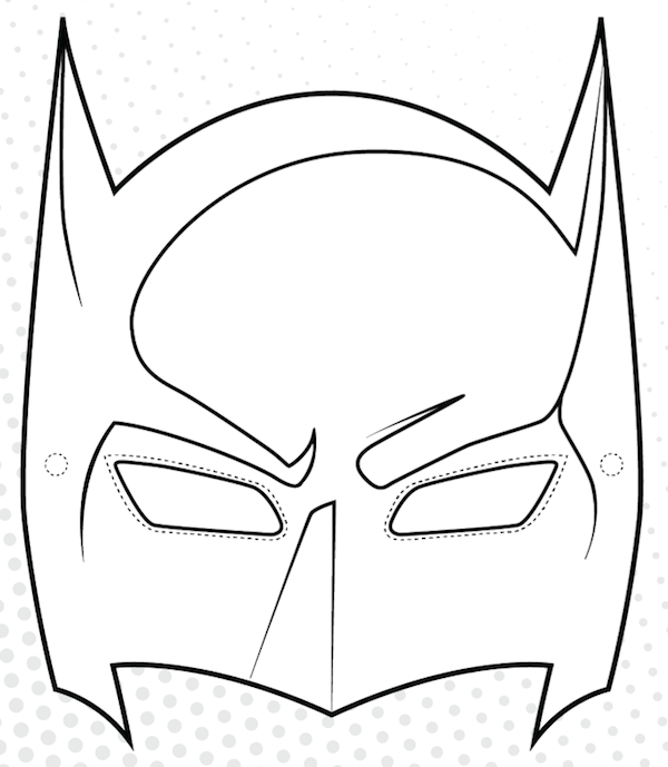 Coloring page: Mask (Objects) #120567 - Free Printable Coloring Pages