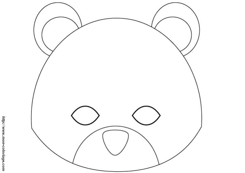 Coloring page: Mask (Objects) #120572 - Free Printable Coloring Pages