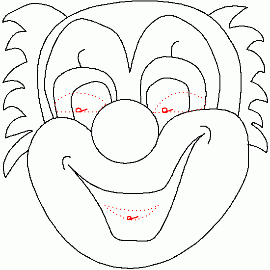 Coloring page: Mask (Objects) #120581 - Free Printable Coloring Pages