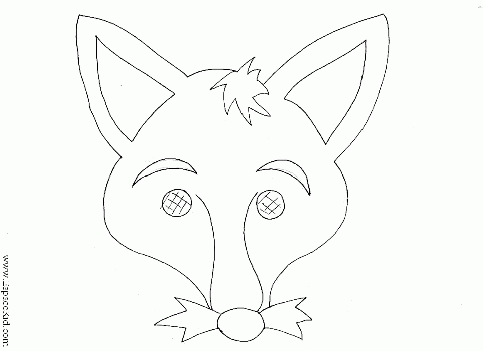 Coloring page: Mask (Objects) #120594 - Free Printable Coloring Pages