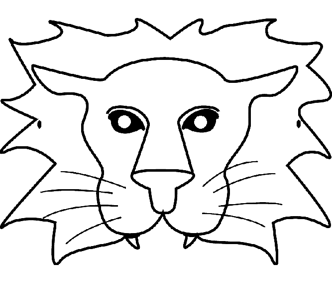 Coloring page: Mask (Objects) #120601 - Free Printable Coloring Pages