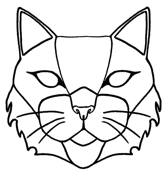 Coloring page: Mask (Objects) #120612 - Free Printable Coloring Pages