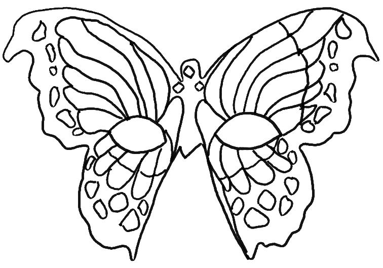 Coloring page: Mask (Objects) #120650 - Free Printable Coloring Pages