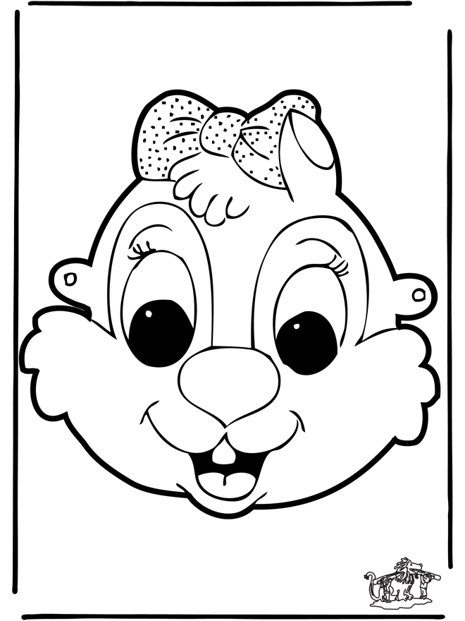 Coloring page: Mask (Objects) #120680 - Free Printable Coloring Pages