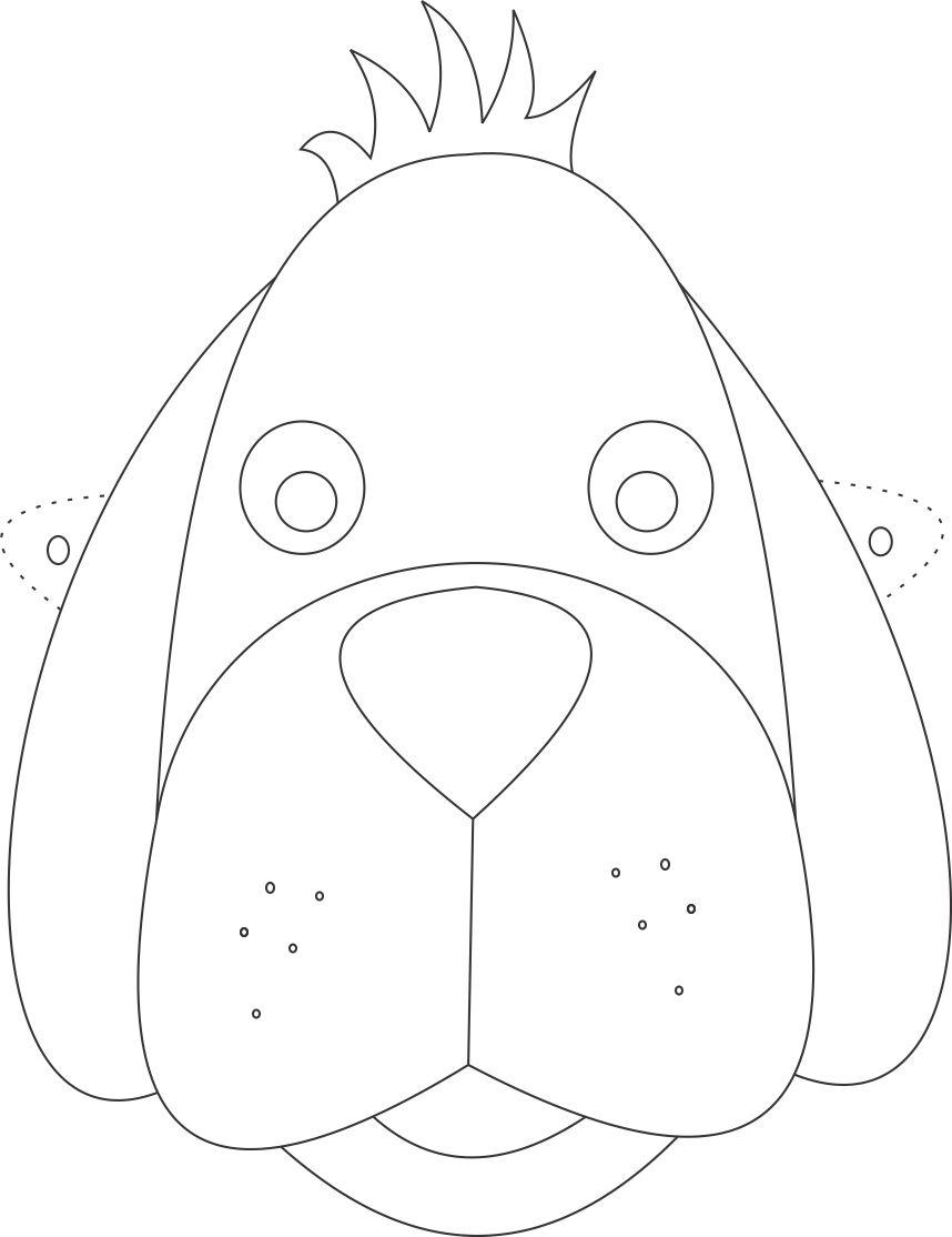 Coloring page: Mask (Objects) #120698 - Free Printable Coloring Pages