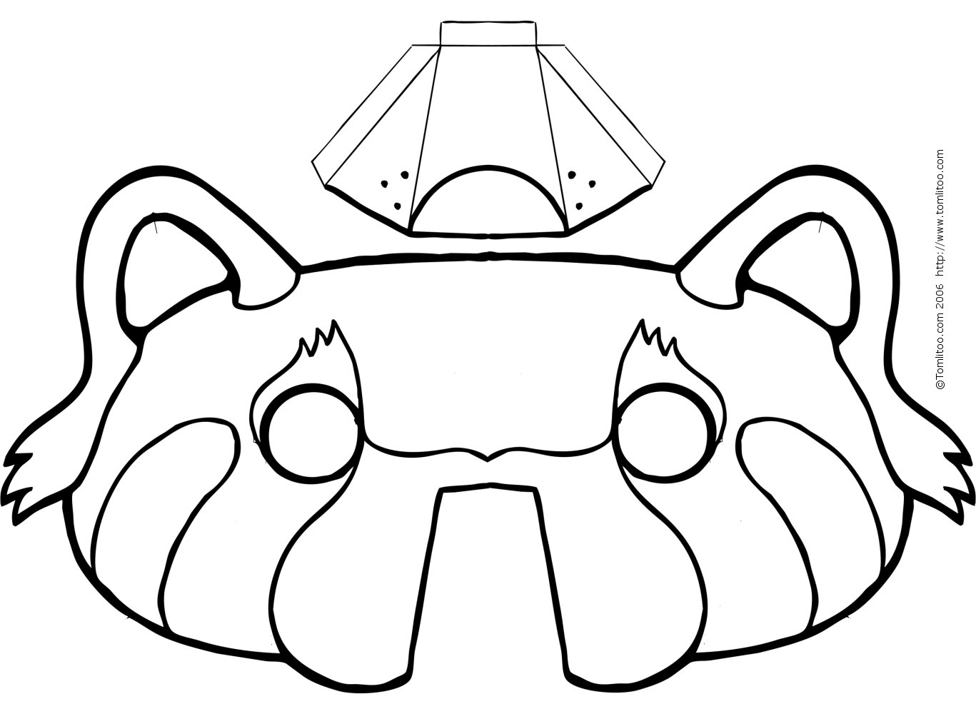 Coloring page: Mask (Objects) #120709 - Free Printable Coloring Pages