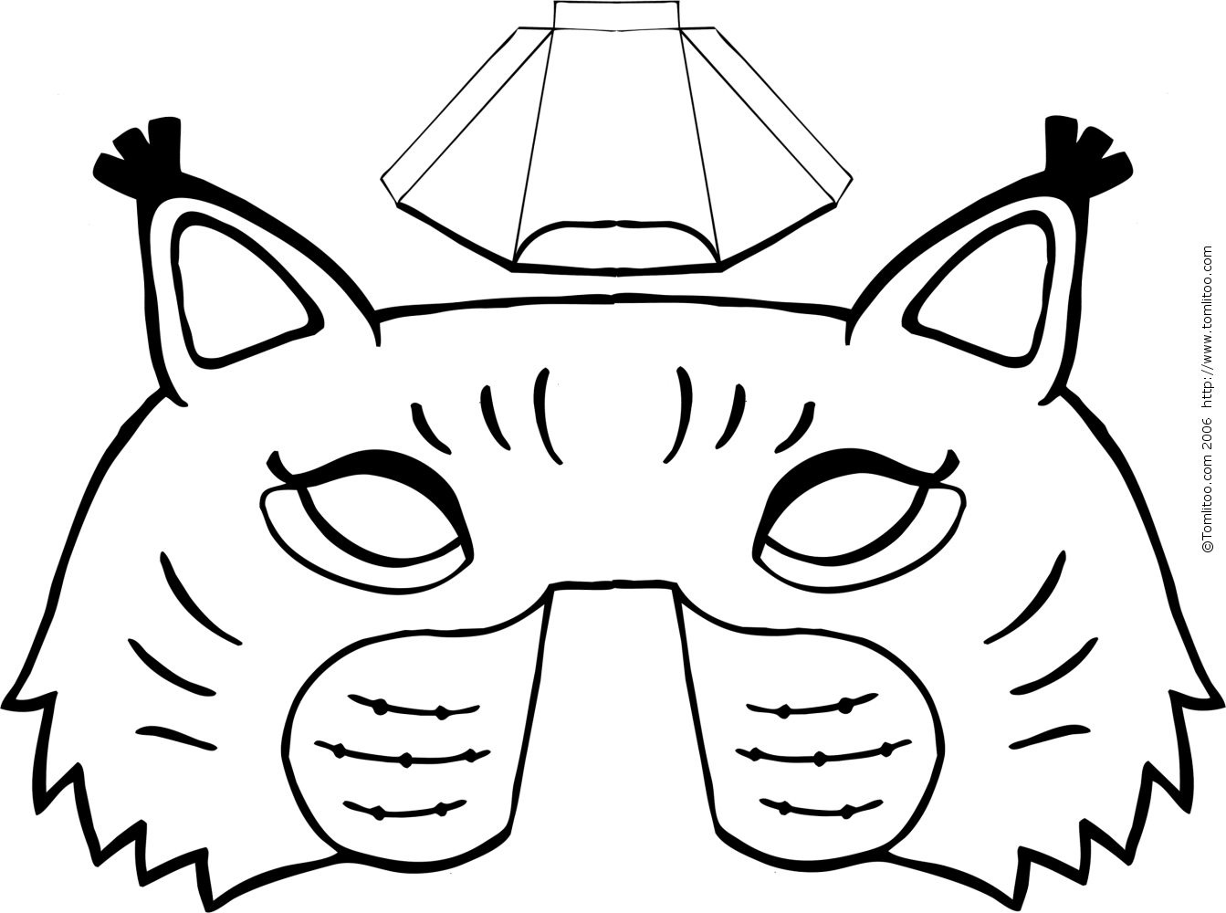 Coloring page: Mask (Objects) #120725 - Free Printable Coloring Pages