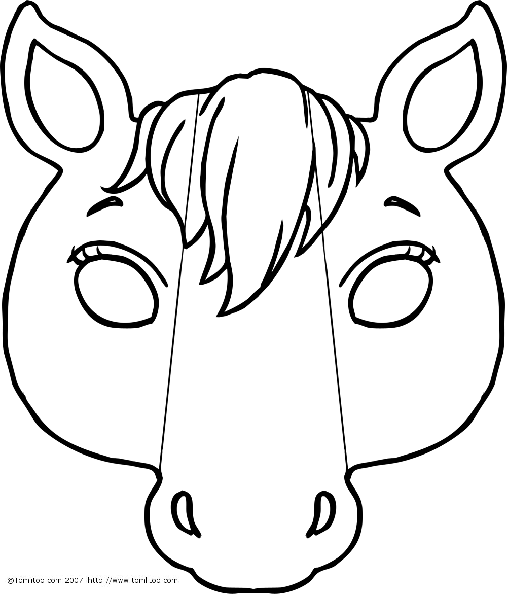 Coloring page: Mask (Objects) #120742 - Free Printable Coloring Pages
