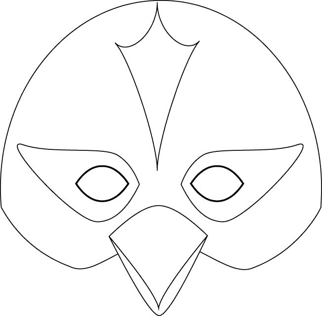 Coloring page: Mask (Objects) #120743 - Free Printable Coloring Pages