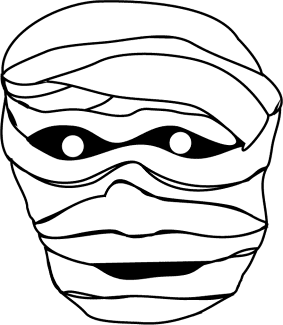 Coloring page: Mask (Objects) #120758 - Free Printable Coloring Pages
