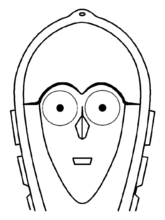 Coloring page: Mask (Objects) #120794 - Free Printable Coloring Pages