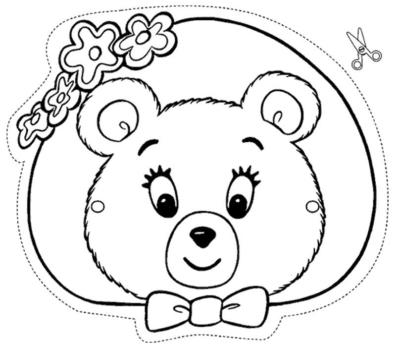 Coloring page: Mask (Objects) #120800 - Free Printable Coloring Pages