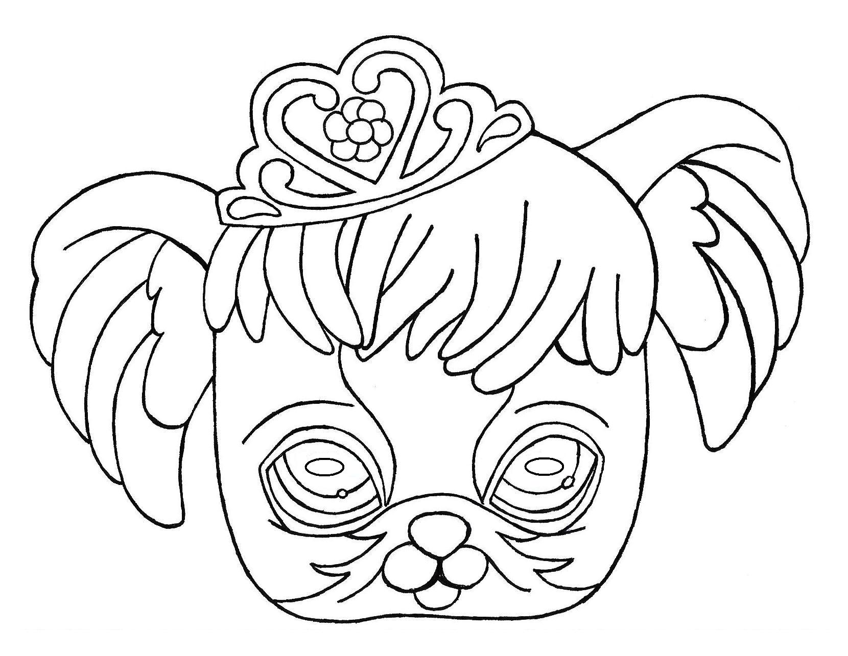 Coloring page: Mask (Objects) #120809 - Free Printable Coloring Pages