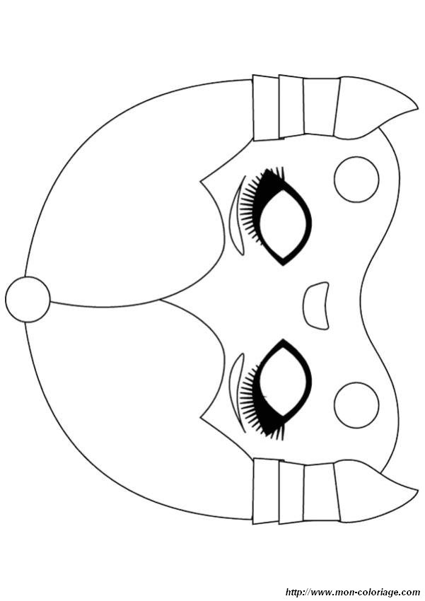 Coloring page: Mask (Objects) #120851 - Free Printable Coloring Pages
