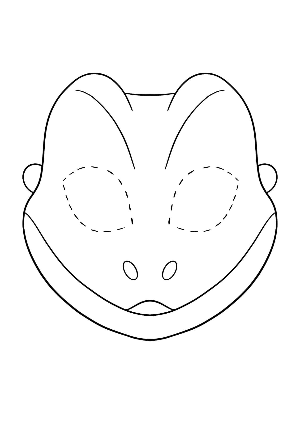 Free printable Mask coloring page #172658 from Objects collection