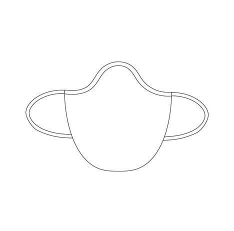 Free printable Mask coloring page #172665 from Objects collection