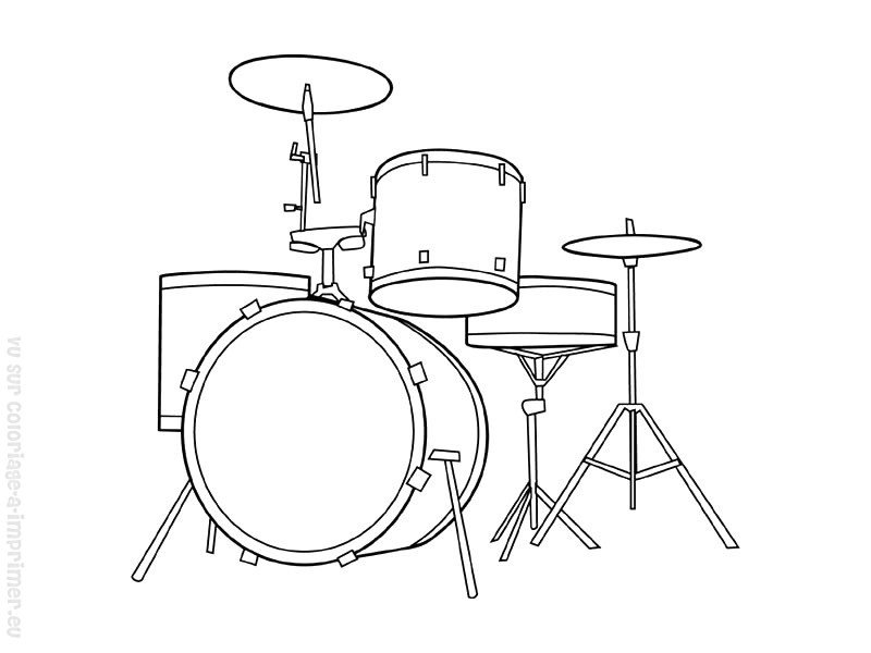 Coloring page: Musical instruments (Objects) #167138 - Free Printable Coloring Pages